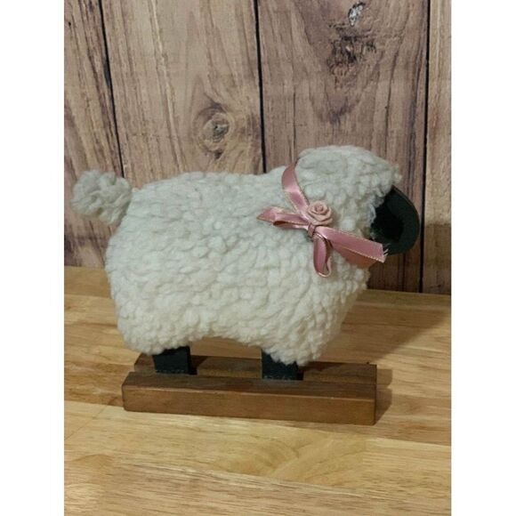 Handmade Love Ewe Collection Plush Sheep standing - Picture 3 of 5